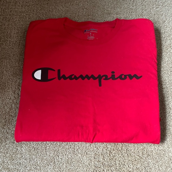 Champion Other - men’s Red Champion Longsleeve
